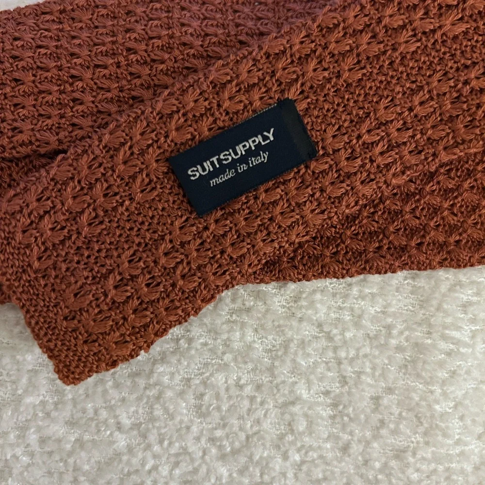 Suitsupply Rust Knit Accessory - Picture 4 of 7